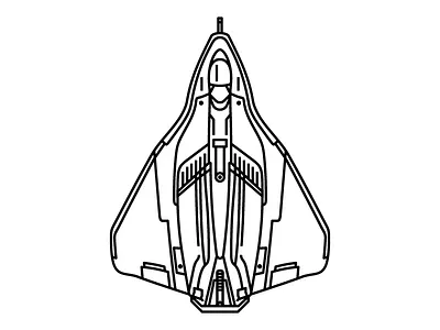 Star Citizen: Avenger art citizen fan game illustration line ship space star vector video