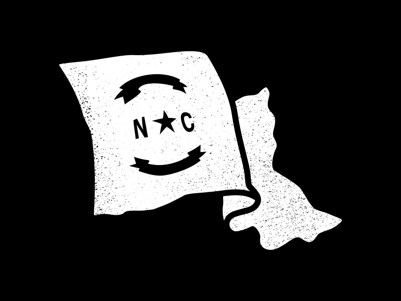 NC Flag flag flap nc north carolina pirates state texture union waving winston salem wsnc