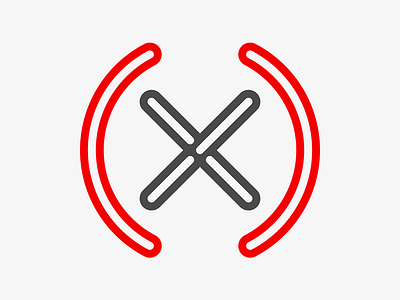 cf logo // crossfit brackets crossfit logo x