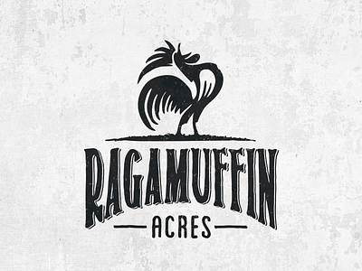 Ragamuffin Acres Logo (v1) branding identity logo