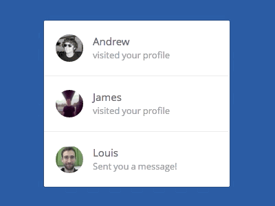 OkCupid Notifications activity alert interaction notifications