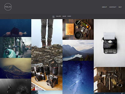 Folio WordPress Theme portfolio theme wordpress
