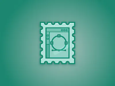 Stamp Tutorial adamdehaven flat icon illustrator line lines stamp tutorial tuts
