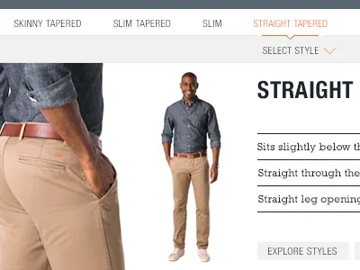 Dockers Mini Fit Finder fashion fit khaki style