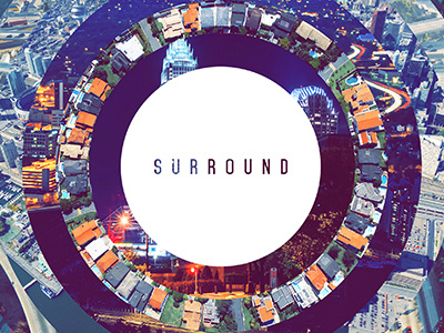 Surround Series Graphic church media jesus photography
