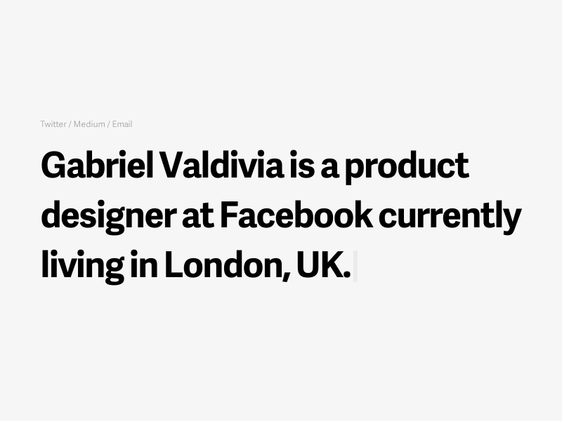 I'm moving to London!