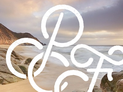 PCF Hand Lettering hand lettering handtype monogram script type typography