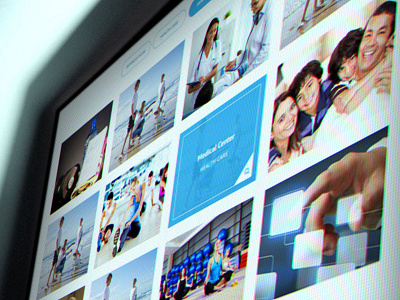 Doctor Template - Gallery blue bundle corporate light mustachethemes psd themeforest ui