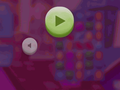 Playing around with a iOS game nav animation gif navigation prototype