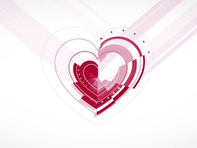 valentine animation design motion graphics