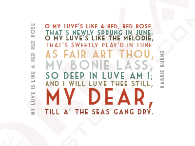 2015 Burns 03 burns display lettering night poem typography