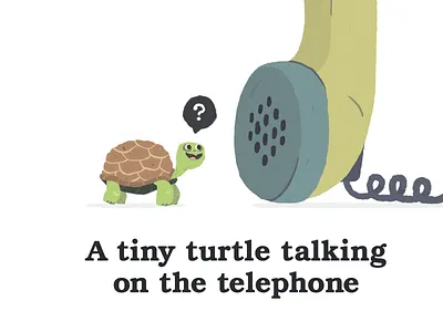 T is for Turtle abcs illustration turtle