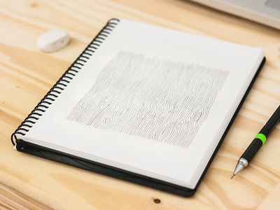 Wood Pattern Sketch book desk free freebie handmade pattern photo process sketch vector wood work