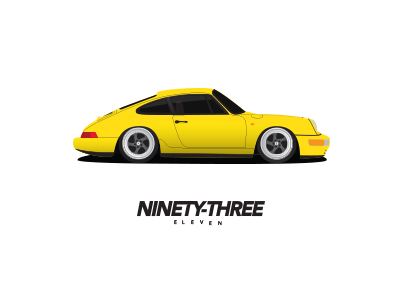 1989 Porsche 964 1989 964 illustration porsche rotiform