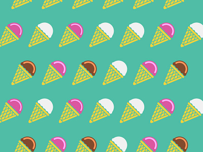 ice cream tile ice cream illustration pattern tile vector