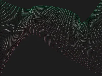 Line Experimentation 2 colour dots gradient graphical device lines