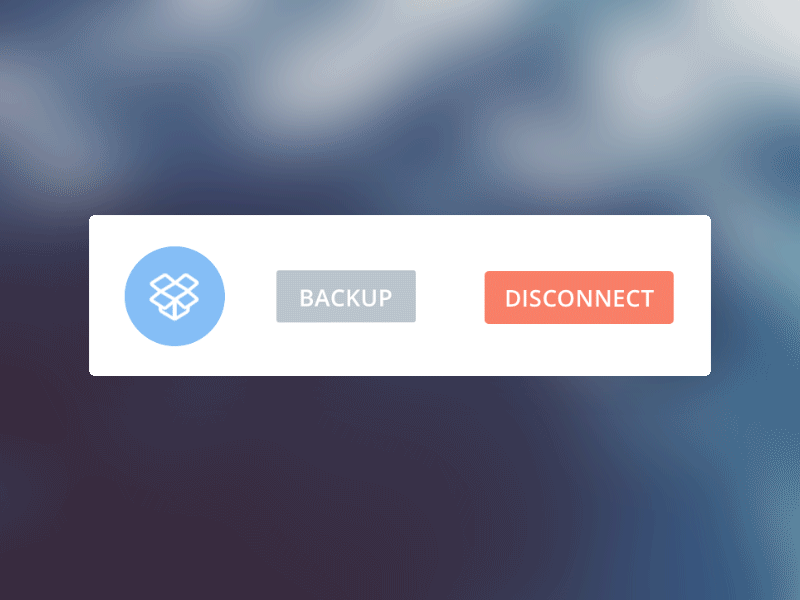 Backup Animation animation app backup dropbox gif interaction ios liquid loading material ui ux