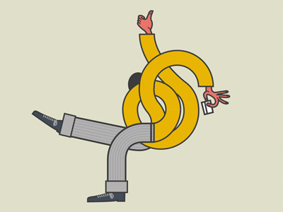 Get Knotted bendy knotted man