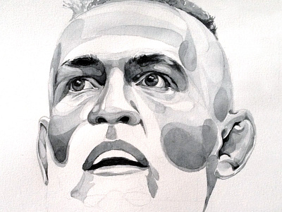 Conor McGregor. The Notorious conor mcgregor conormcgregor drawing fighting illustration ireland irish mma portrait ufc watercolor work in progress