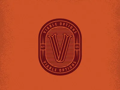 Viable Options brand lockup logo mark nyc seal v