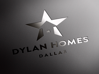 Stamp-embossed logo on presentation materials branding dallas design emboss home homebuilder identity logo stamp