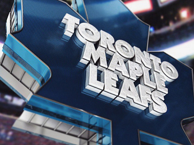 Leafs Logo 3d aftereffects c4d cinema4d design hockey