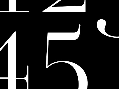 Shapes bodoni didot display modern type typedesign walbaum