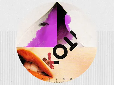 Element from brand's visual communication brand communication construction logo paper pink texture