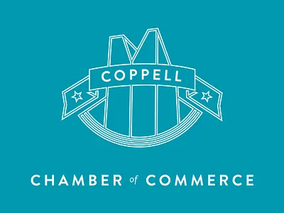Coppell Chamber of Commerce Logo branding brandon city dallas government logo political texas ui