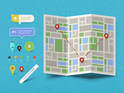 Folded Map Creator fold map paper trifold