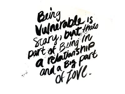 Lettering cola pen india ink lettering