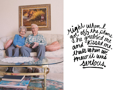 Bill & Georgia handwritten. marker ink lettering love pen quote type