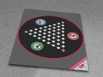 Game Board board box game game triangle