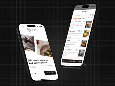 Restaurant Reservation App, Mockup booking app case study daily ui dark mode dark theme filter google ux menu mobile app mockup portfolio reservation reservation app restaurant restaurant app ui ui challange user experience user interface ux