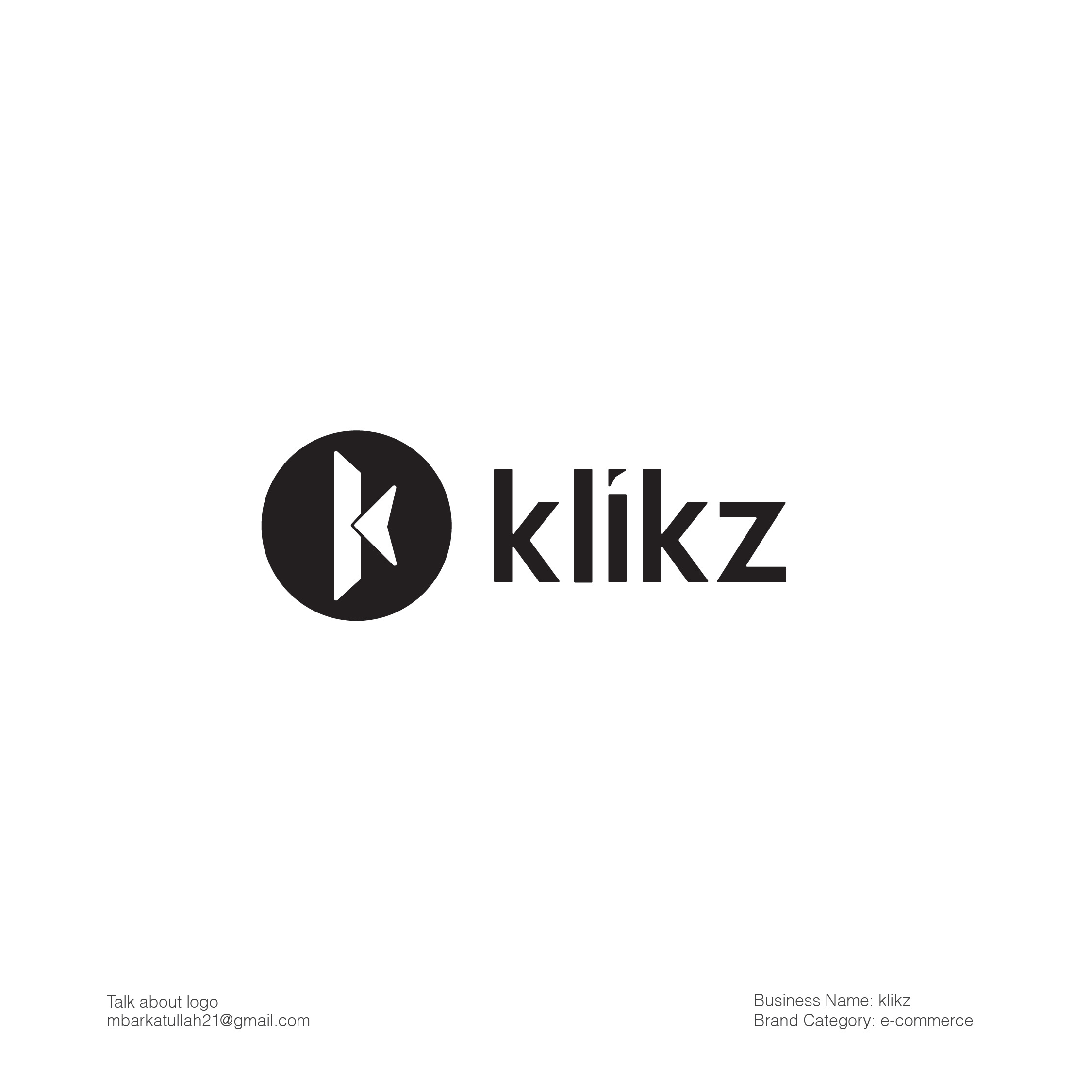 klikz e-commerce logo design branding businesslogo creative customlogo ecommercebranding ecommercelogo entrepreneurlogo graphic design graphics designer logo logo design logo maker logogoals logoinspiration minimallogo modern onlinestoredesign shoplogo smallbusinessbranding visualidentity
