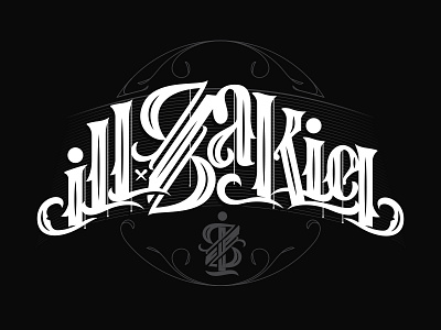 Ill Zakiel Lettering artist hiphop laxalt lettering mciver music nevada reno type typography