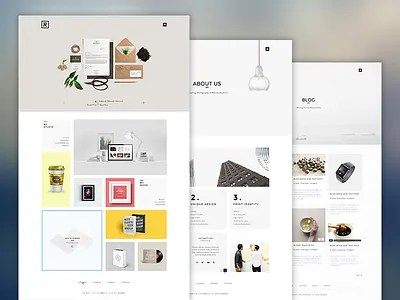 Retro - Minimal Portfolio Theme minimal porfolio retro template theme web