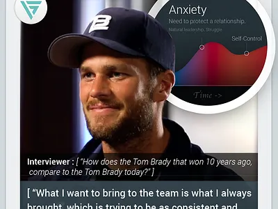 Tom Brady Voice Analysis Visual football patriots superbowl tom brady