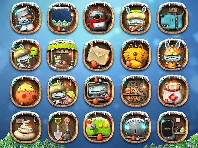 Mobile phone theme Icon design design icon