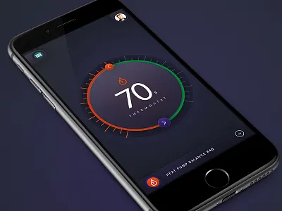 Home security 6 color green heat home hot iphone logo security