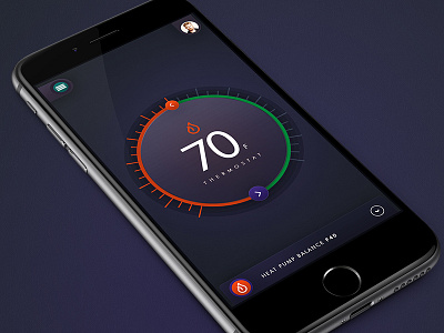 Home security 6 color green heat home hot iphone logo security