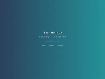 Personal flat gotham personal simple