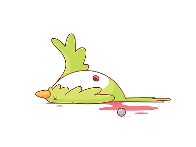 BB Gun bird draw drawing illustration sketch sketchbook vector