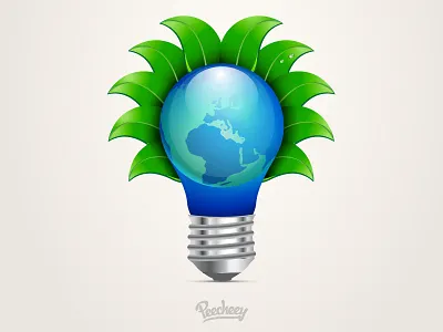 Light Bulb Ecology adobe bulb ecology environment free green light vector world