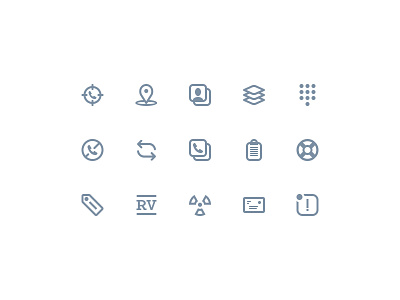 App UI Icons app call focus lab icons location mail ui