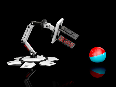 STU V2.0 3d c4d cinema4d render robot