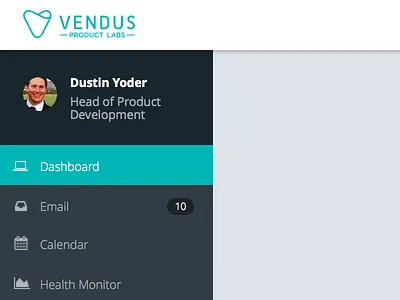 Vendus Corporate Portal bootstrap corporate dashboard development interface internal organization portal software web