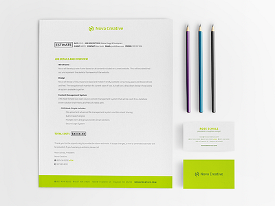 Collateral Rebrand branding business card collateral letterhead rebrand