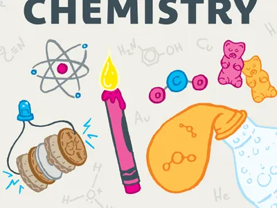 Chemistry book art book cover