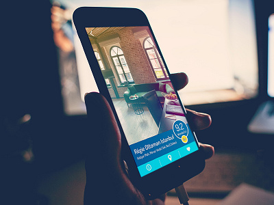 Booking.com Hotel Overview android app booking.com clean flat hotel ios iphone material mobile ui
